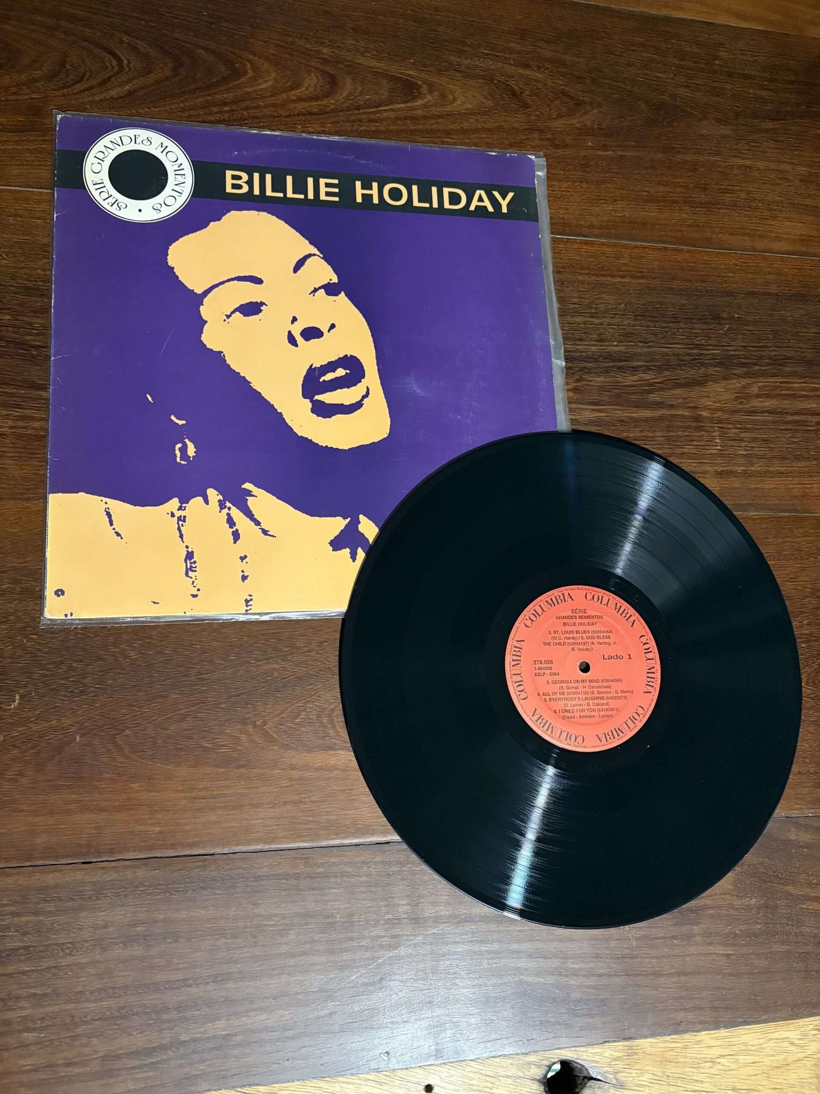 Lp Billie Holiday - Série Grandes Momentos (1990) - Imagem 3