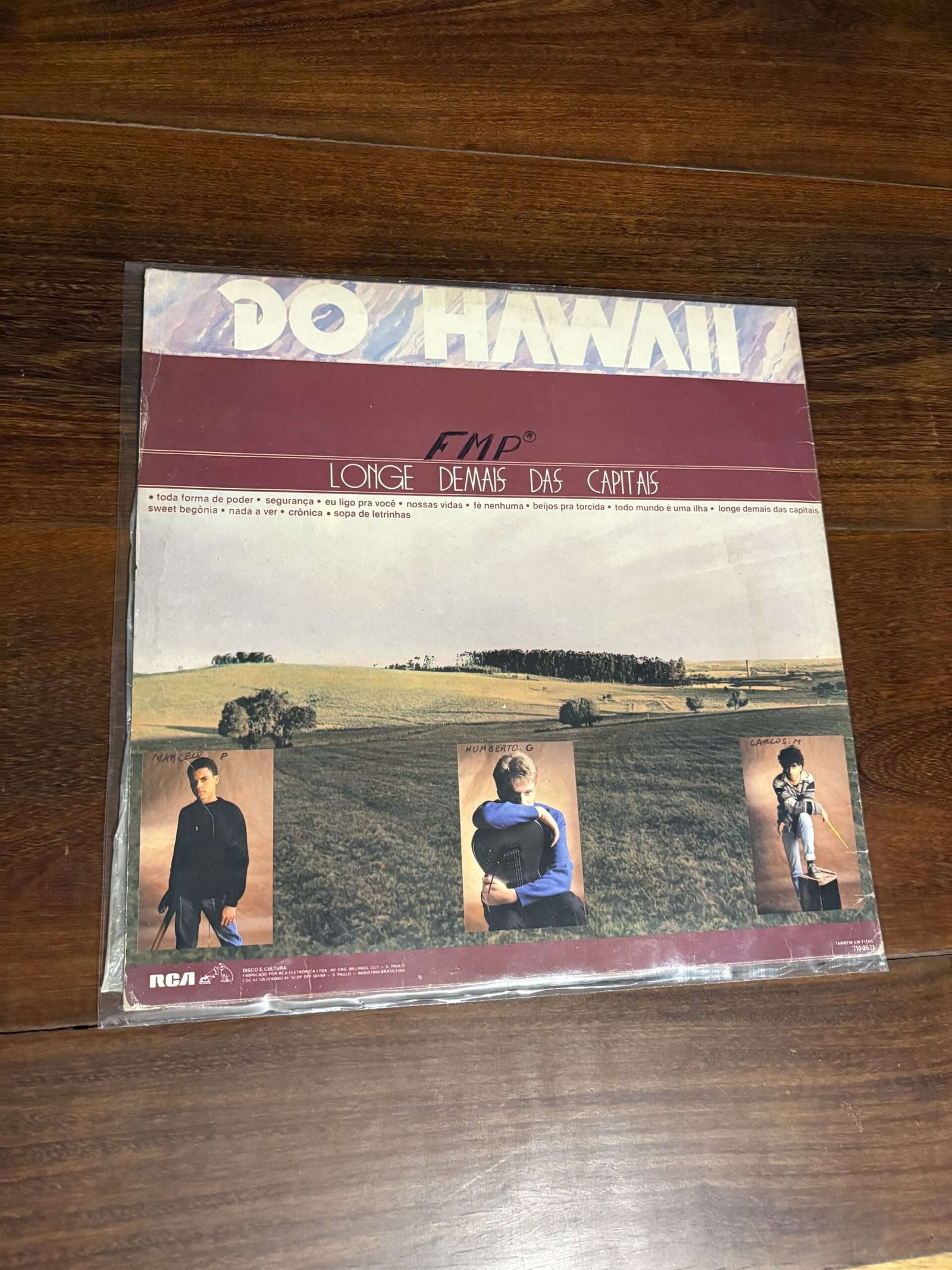 Lp Engenheiros do Hawaii - Longe Demais das Capitais (1986) - Imagem 2