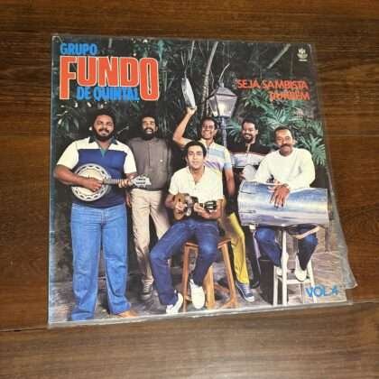 Lp Grupo Fundo de Quintal - Seja Sambista Também (1984)