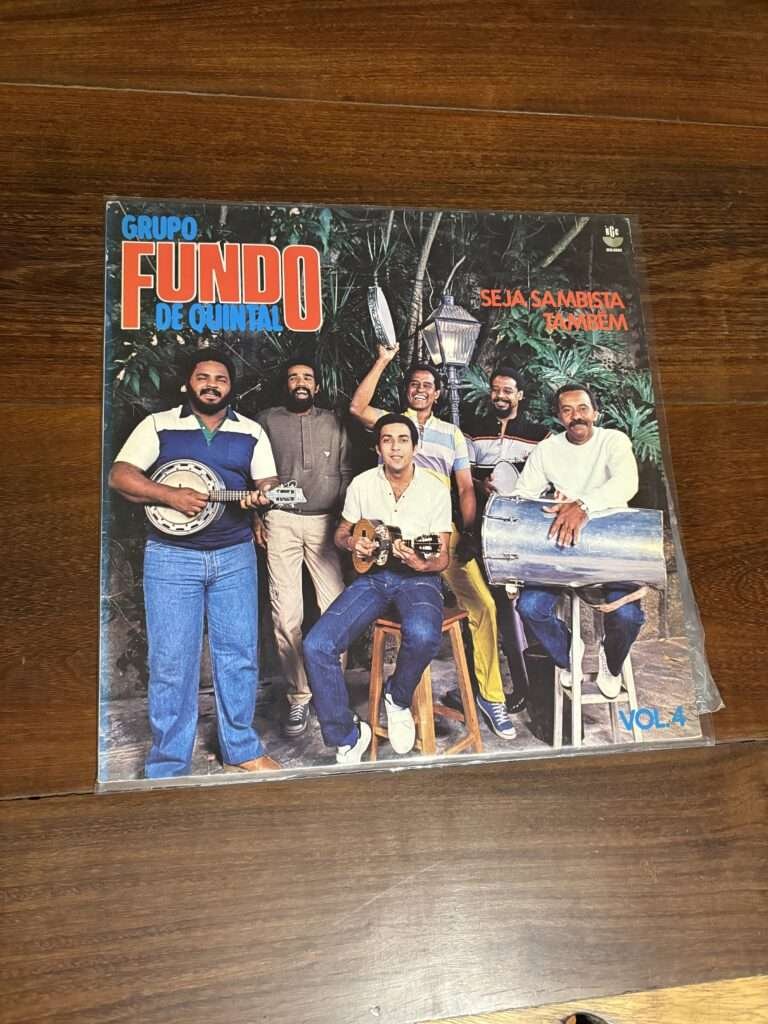 Lp Grupo Fundo de Quintal - Seja Sambista Também (1984)