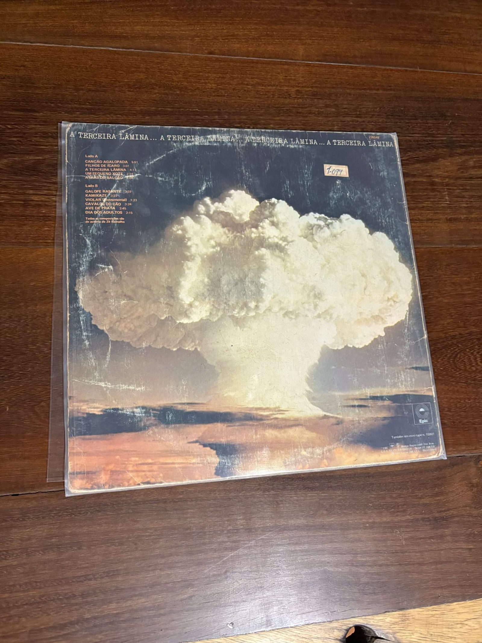 Lp Zé Ramalho - A Terceira Lâmina (1981) - Imagem 2