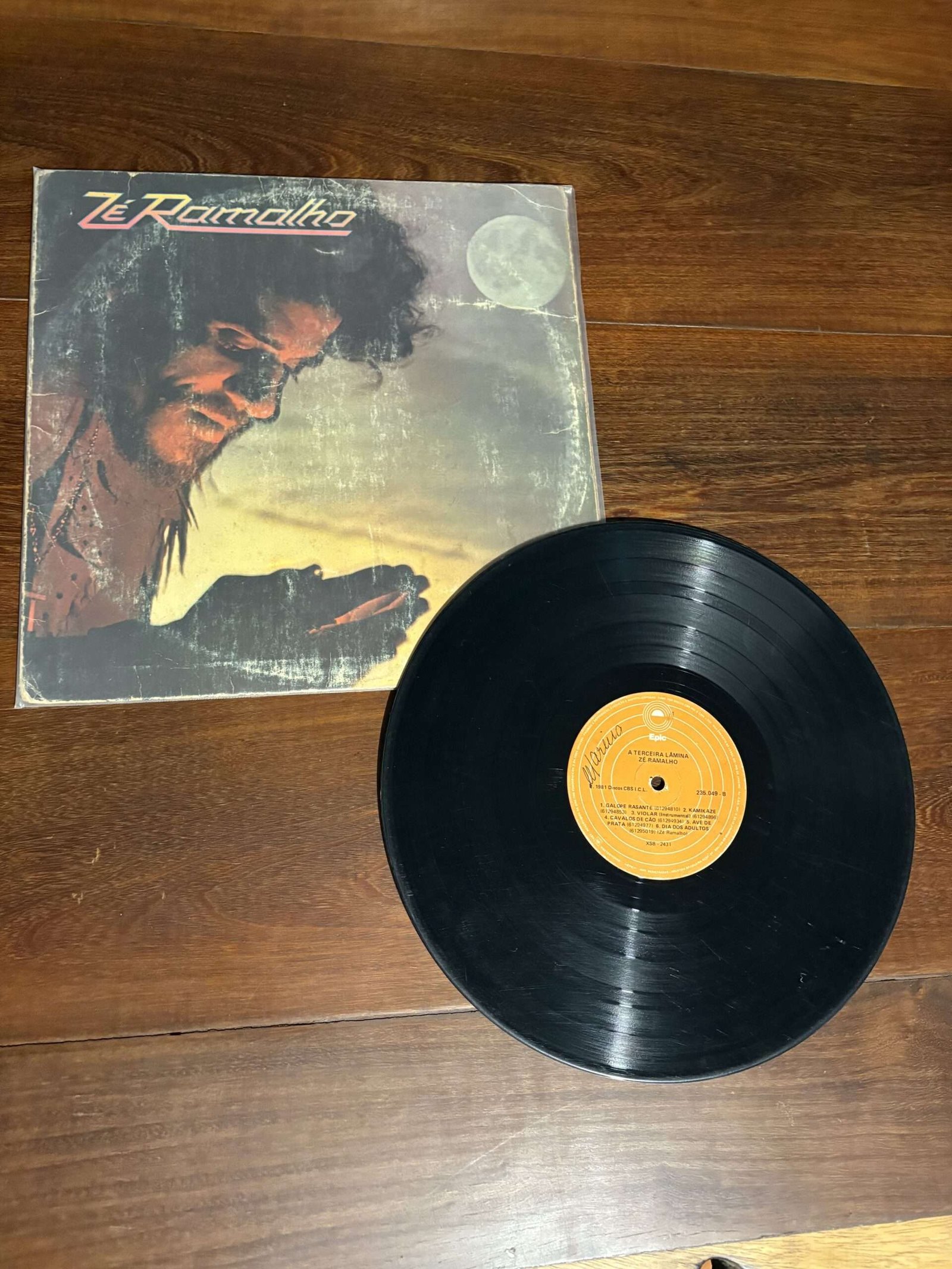 Lp Zé Ramalho - A Terceira Lâmina (1981) - Imagem 4
