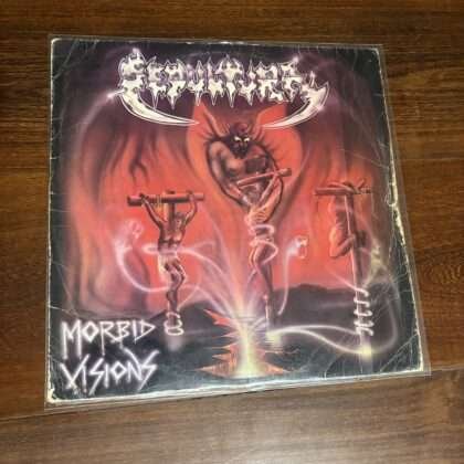 Lp Sepultura - Morbid Visions (1986)