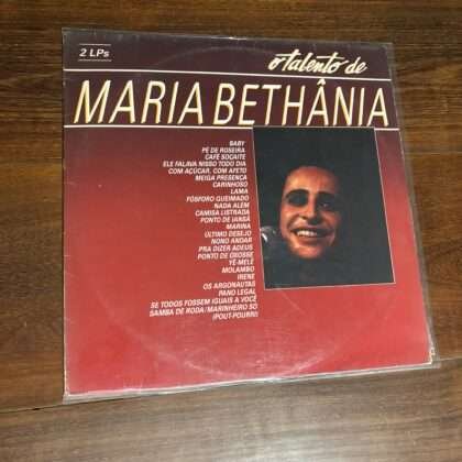 Lp Maria Bethânia - O Talento de Maria Bethânia (1987) Duplo