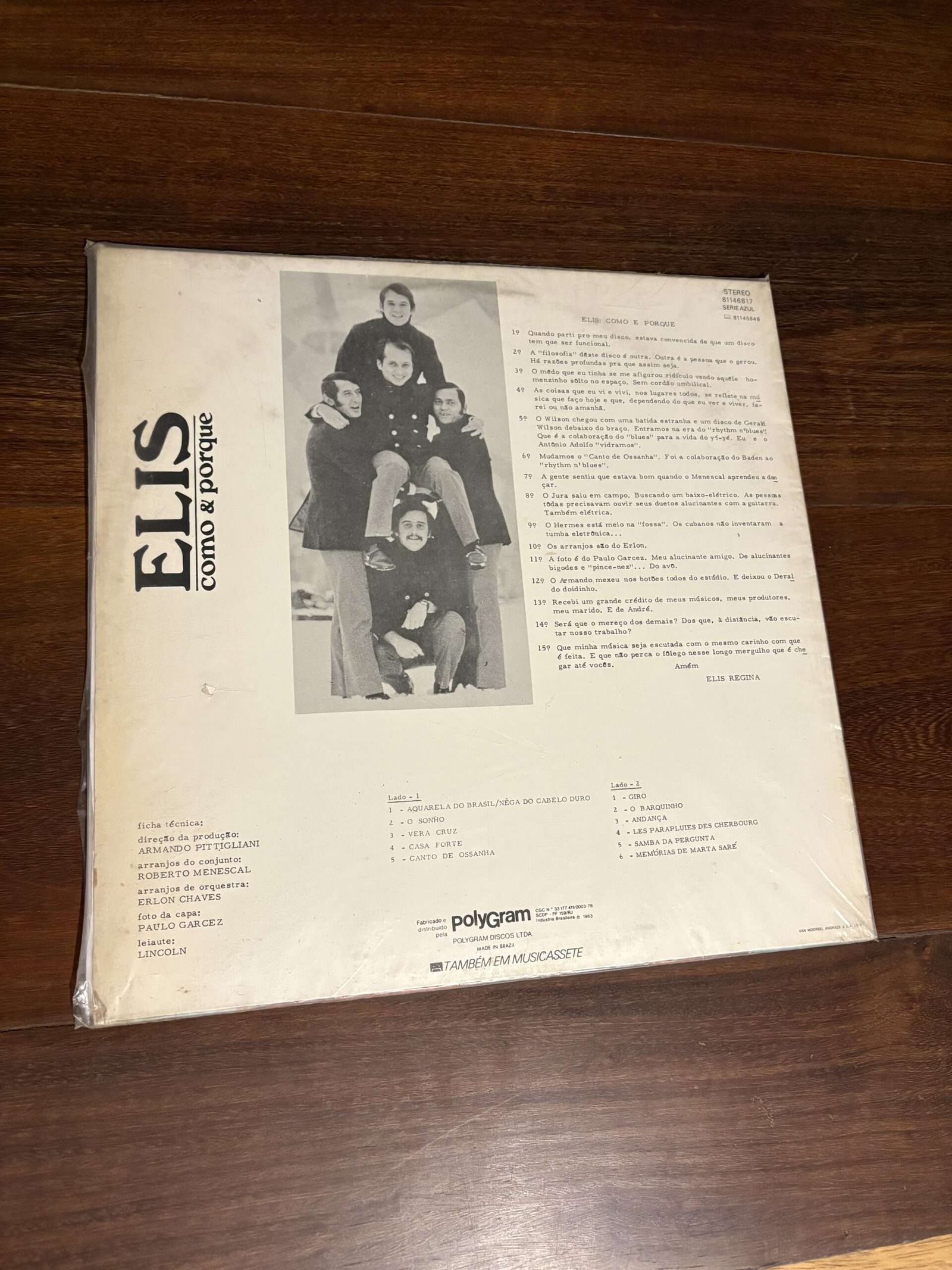 Lp Elis Regina - Como e porque (1969) - Imagem 2