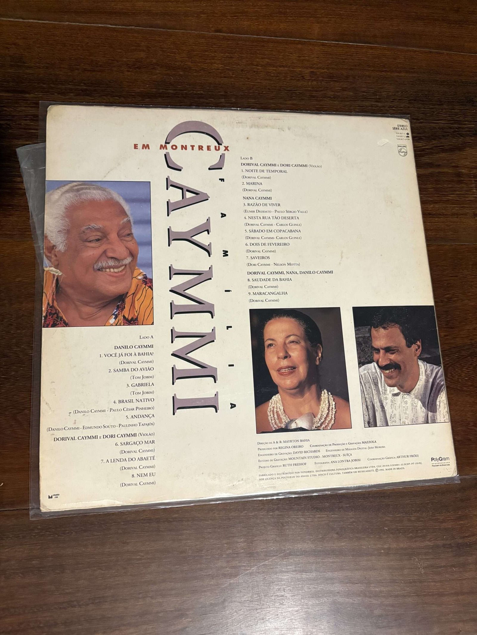 Lp Dorival Caymmi - Família Caymmi em Montreux (1991) - Imagem 2