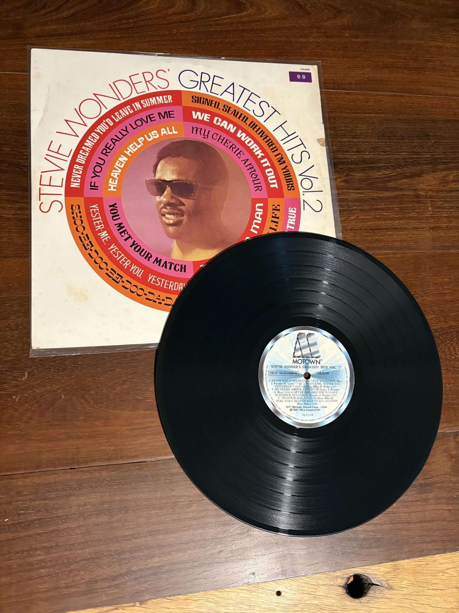Lp Stevie Wonder - Stevie Wonder's Greatest Hits Vol. 2 (1971) - Imagem 3