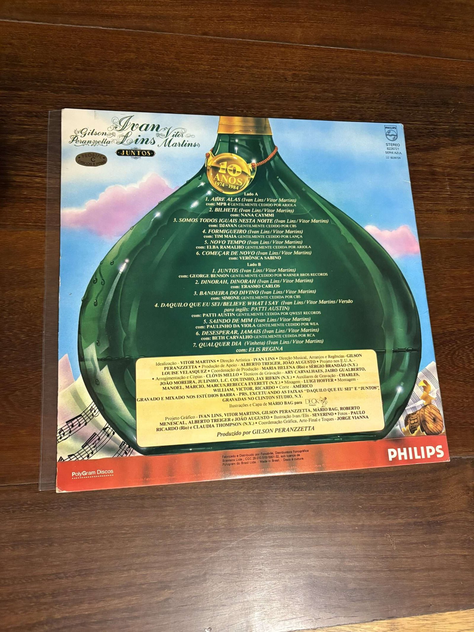 Lp Ivan Lins - Juntos (1984) - Imagem 2