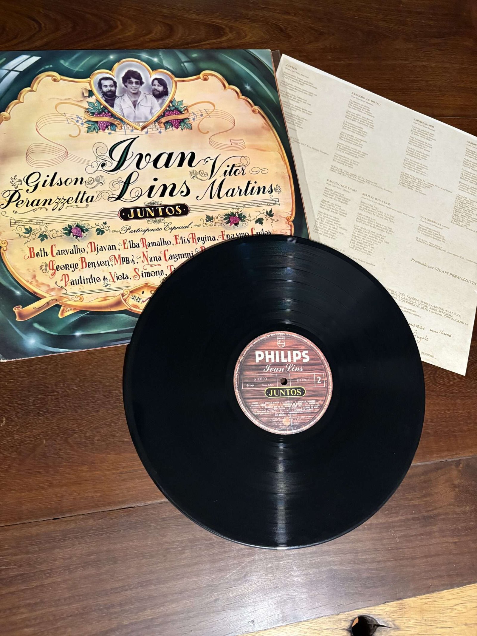 Lp Ivan Lins - Juntos (1984) - Imagem 4