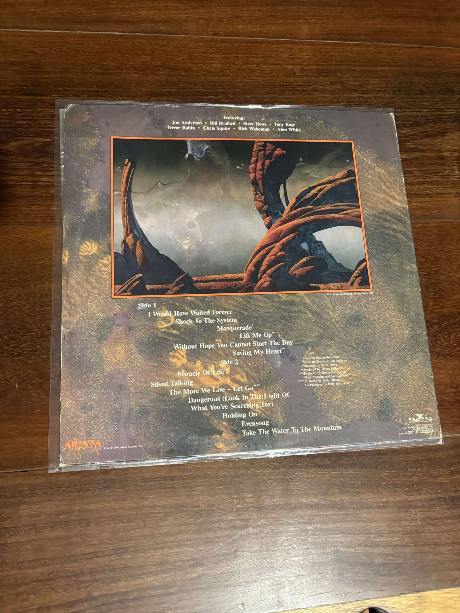 Lp Yes - Union (1991) - Imagem 2