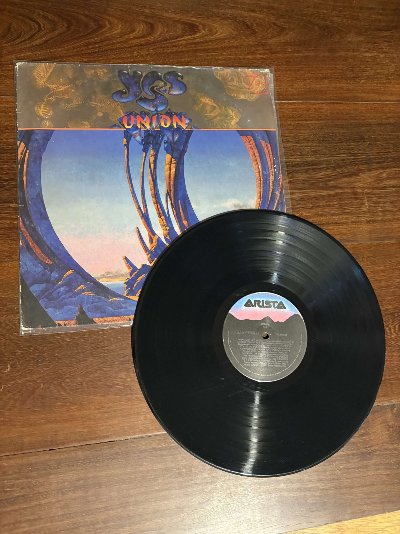 Lp Yes - Union (1991) - Imagem 3