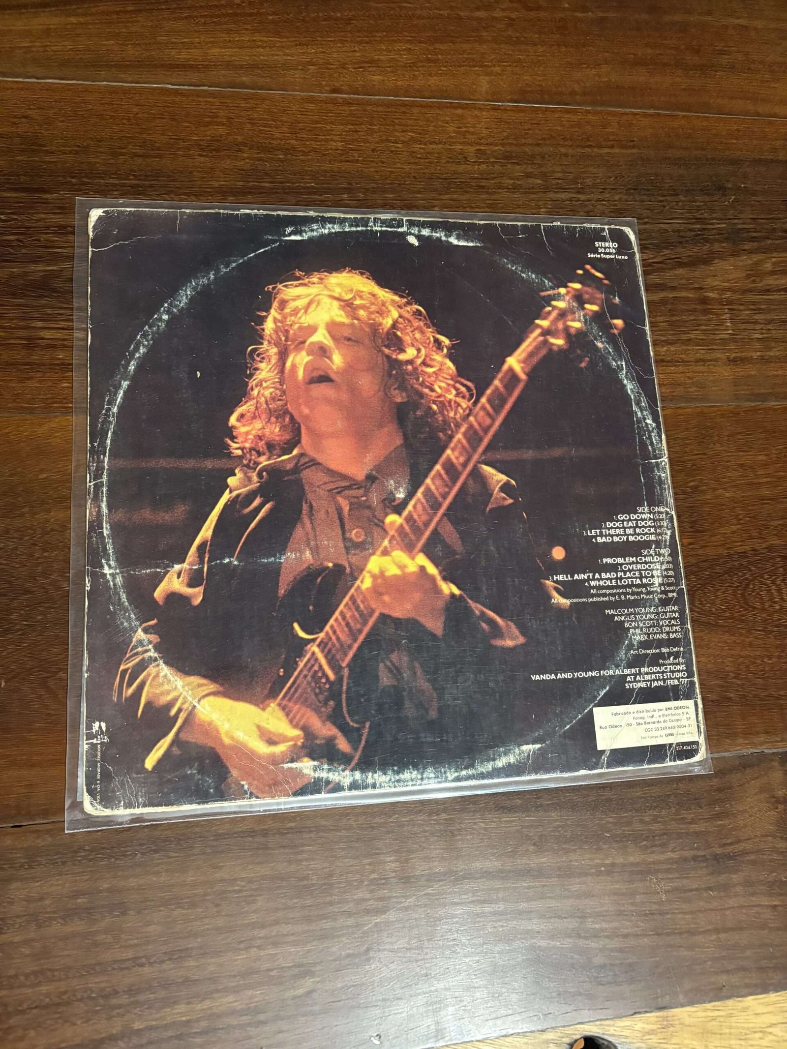 Lp AC/DC - Let There Be Rock (1977) - Imagem 3