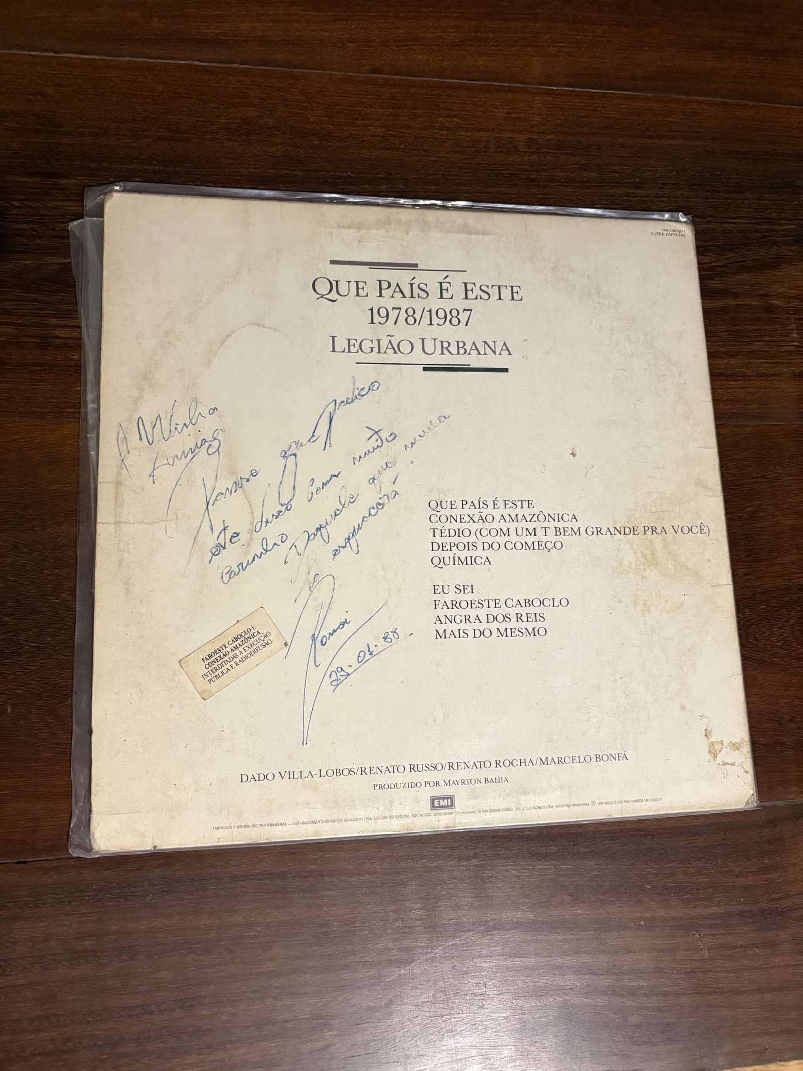 Lp Legião Urbana - Que País É Este? (1987) - Imagem 2