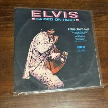 Lp Elvis Presley - Raised On Rock (1973)