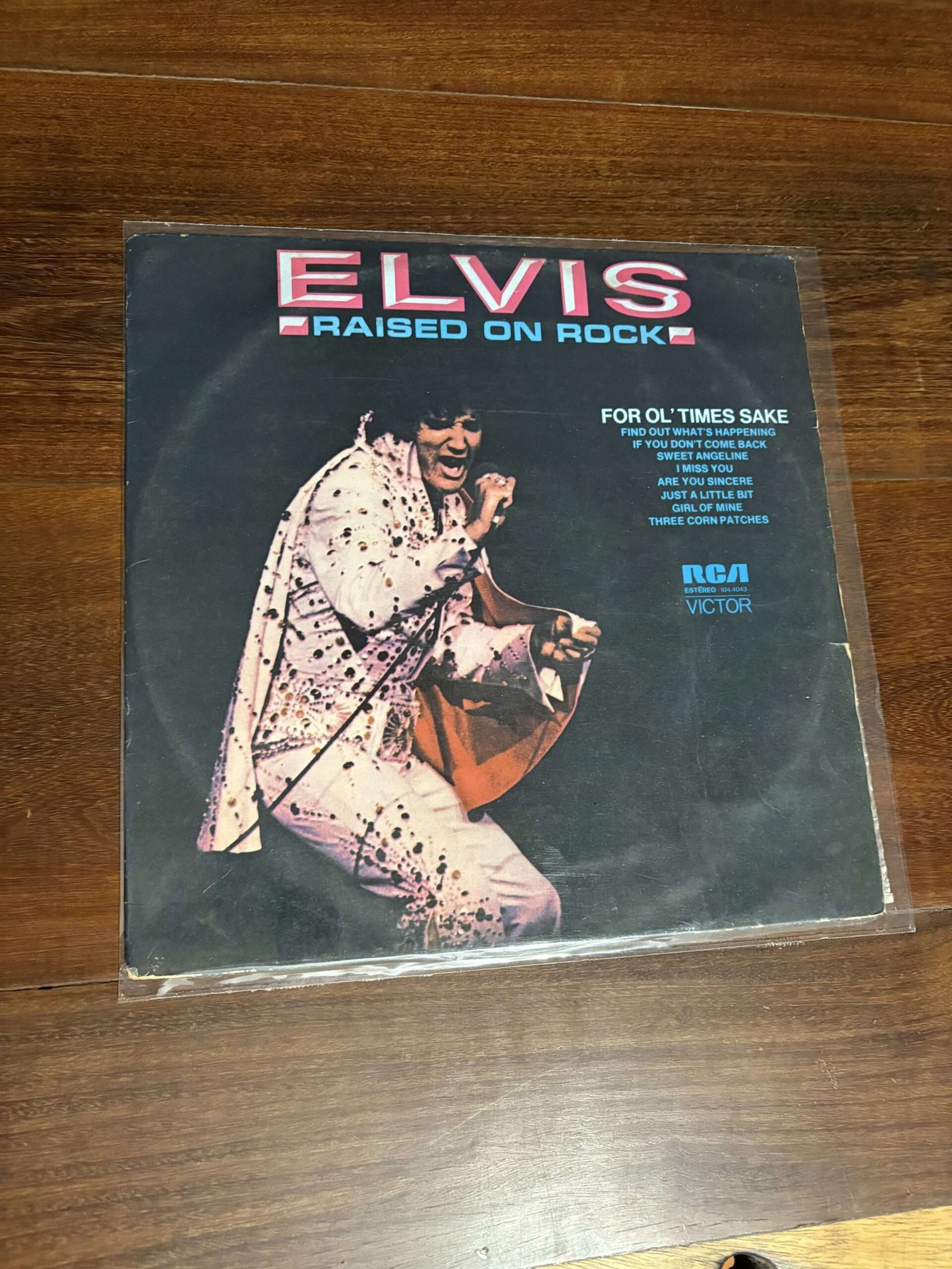 Lp Elvis Presley - Raised On Rock (1973)