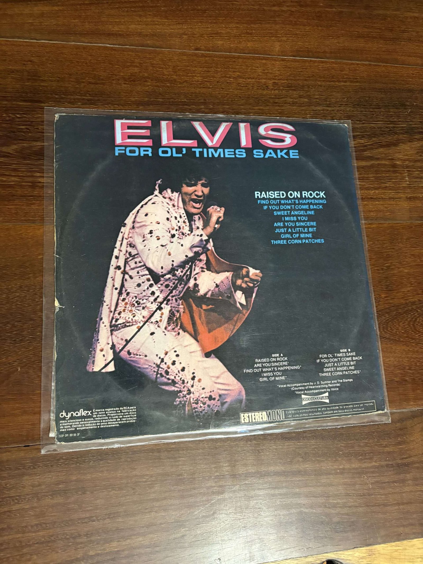 Lp Elvis Presley - Raised On Rock (1973) - Imagem 2