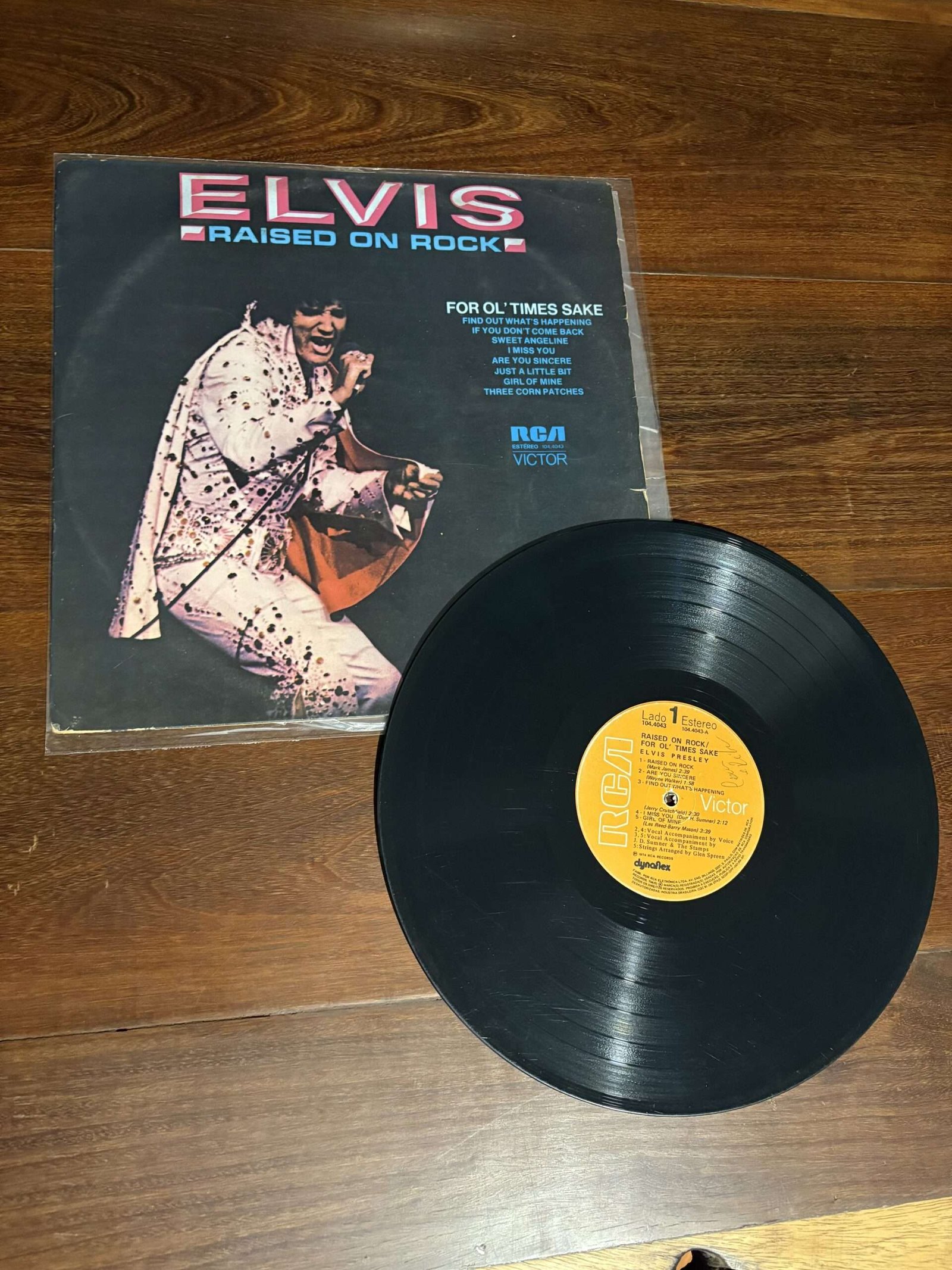 Lp Elvis Presley - Raised On Rock (1973) - Imagem 3