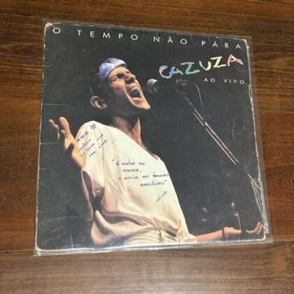 Lp Cazuza - O Tempo Não Para (1988)