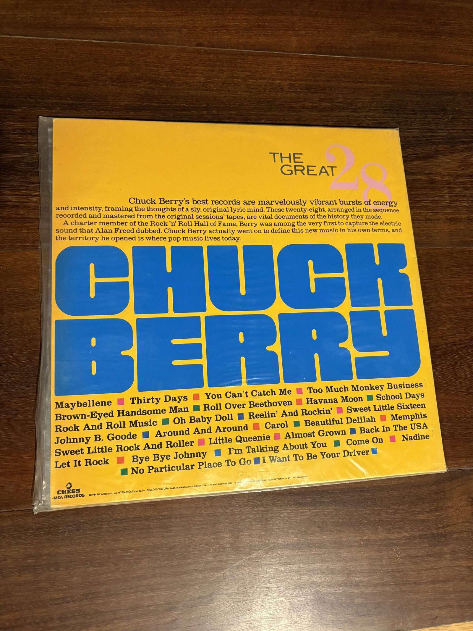 Lp Chuck Berry - The Great Twenty-Eight! (1982) Duplo - Imagem 2