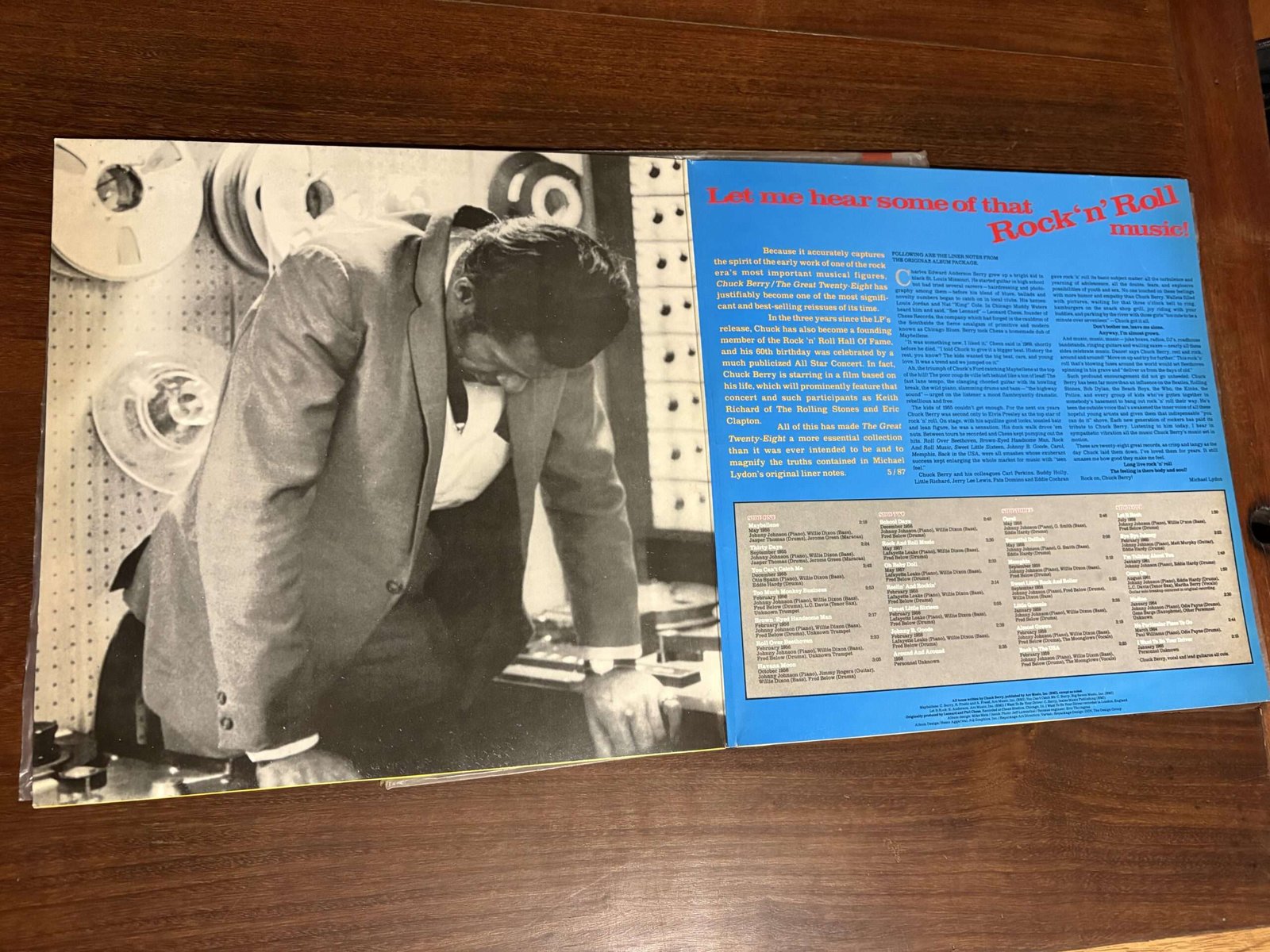 Lp Chuck Berry - The Great Twenty-Eight! (1982) Duplo - Imagem 3