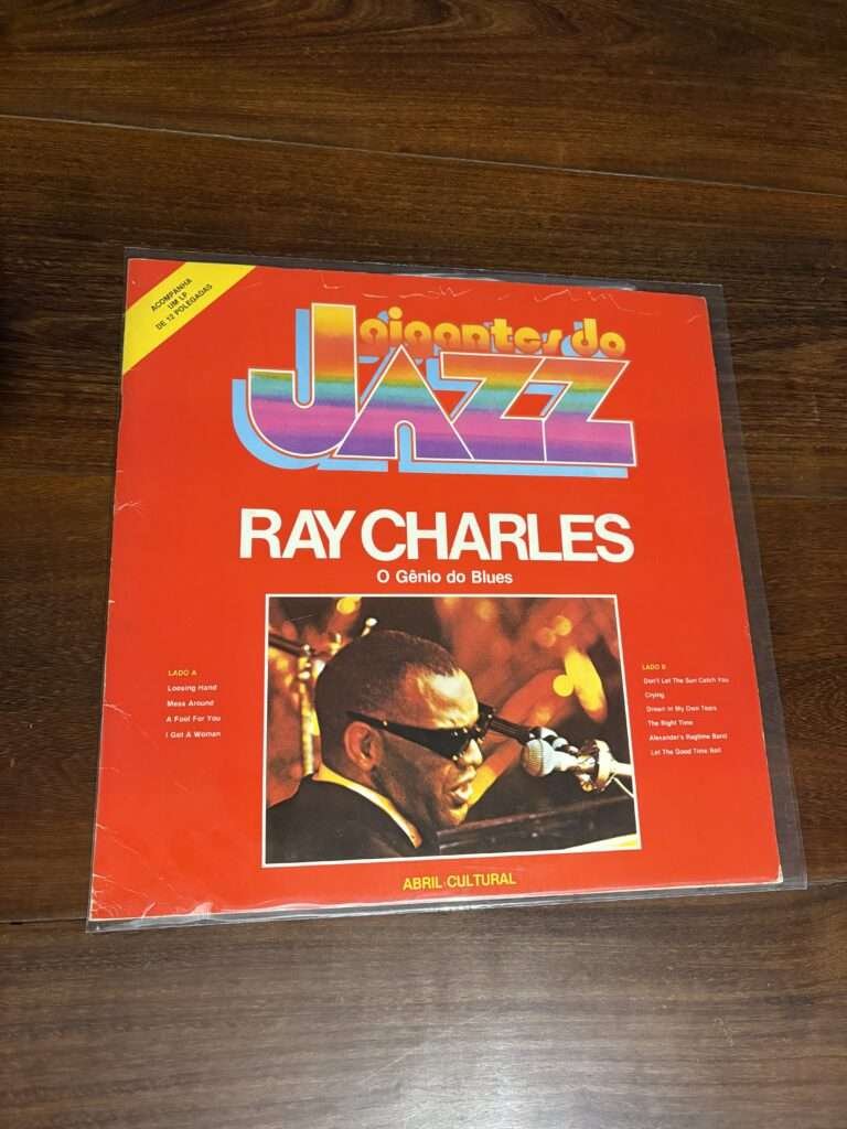 Lp Ray Charles - Gigantes do Jazz (1980)