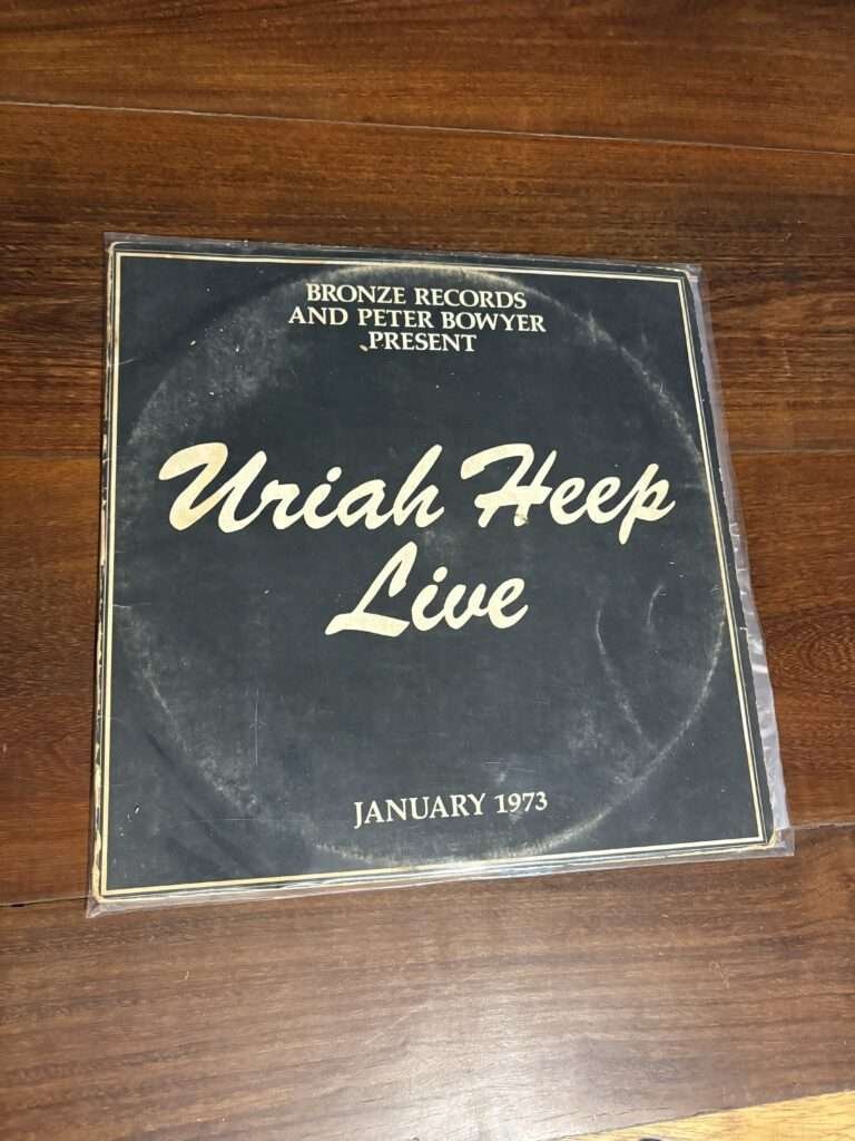 Lp Uriah Heep - Uriah Heep Live (1973) Duplo