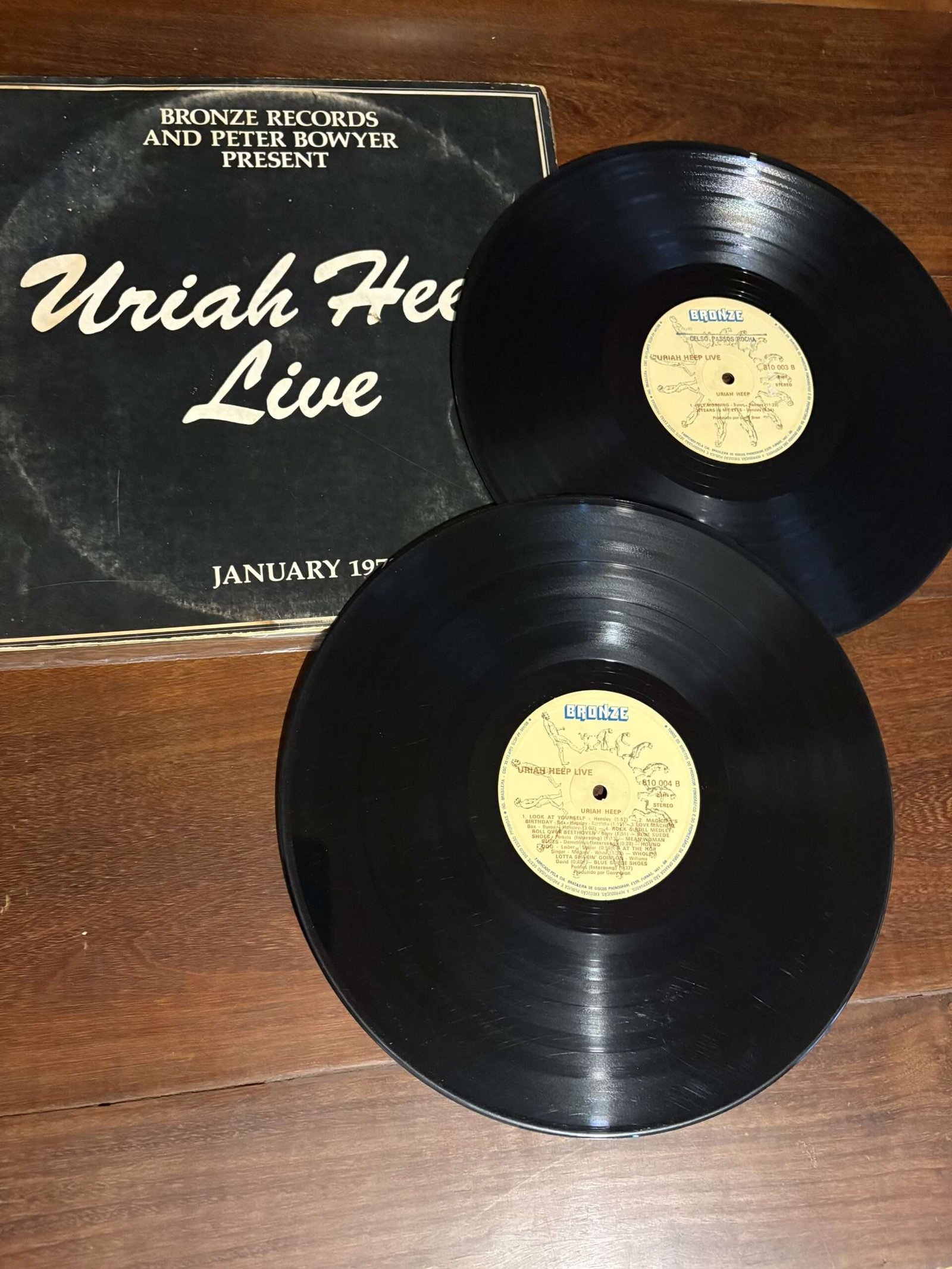 Lp Uriah Heep - Uriah Heep Live (1973) Duplo - Imagem 4