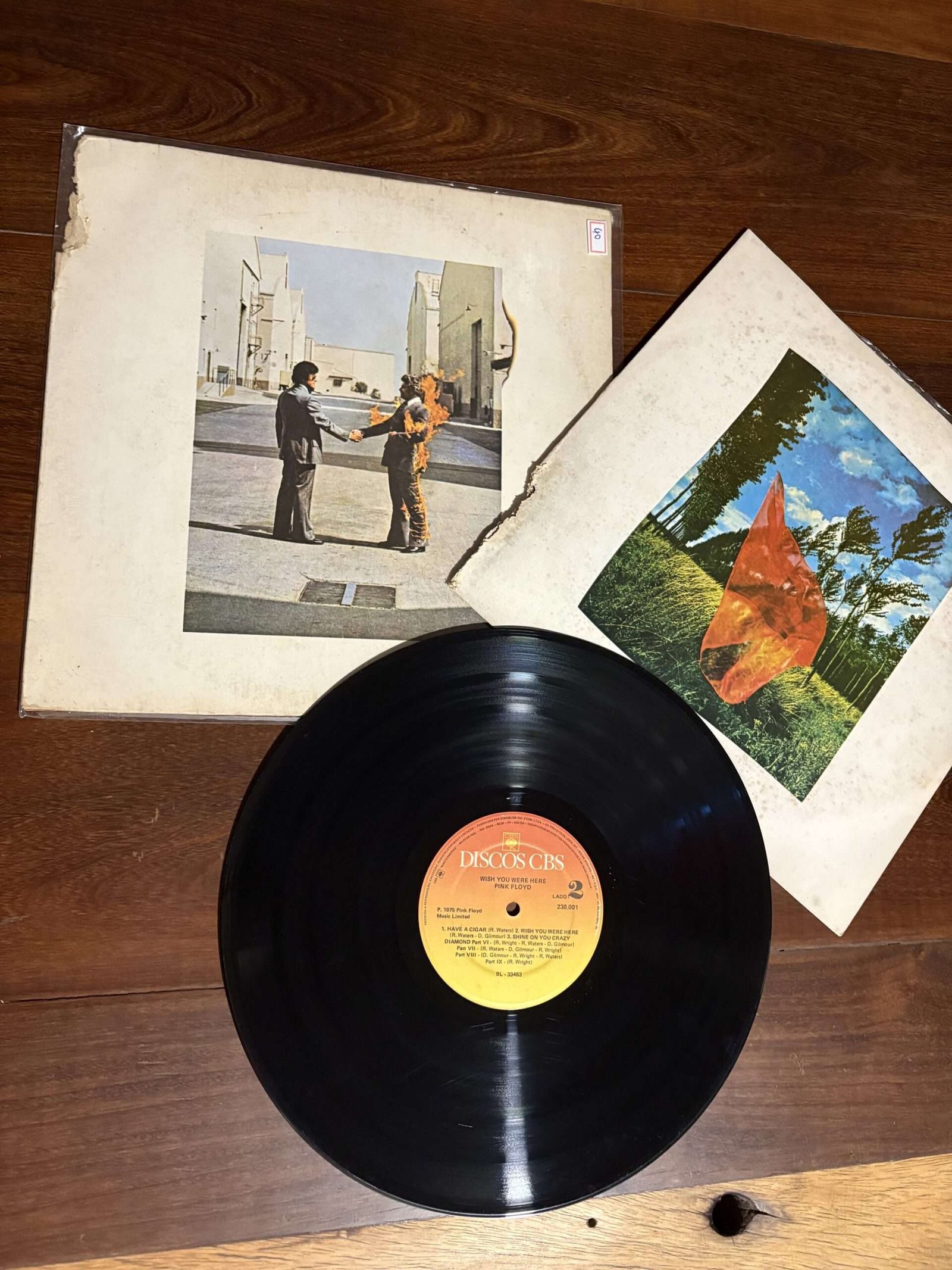 Lp Pink Floyd - Wish You Wish Here (1975) - Imagem 3