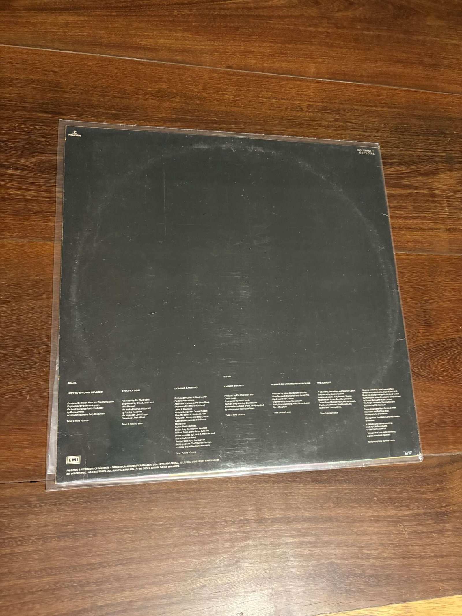 Lp Pet Shop Boys - Introspective (1988) - Imagem 2