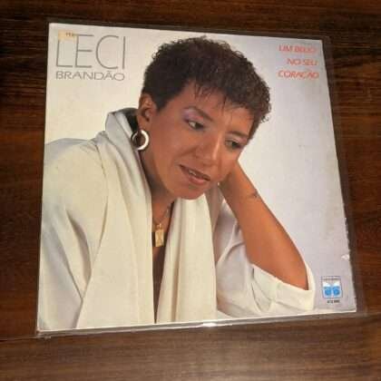 Lp Leci Brandão - Um Beijo no Seu Coração (1988)