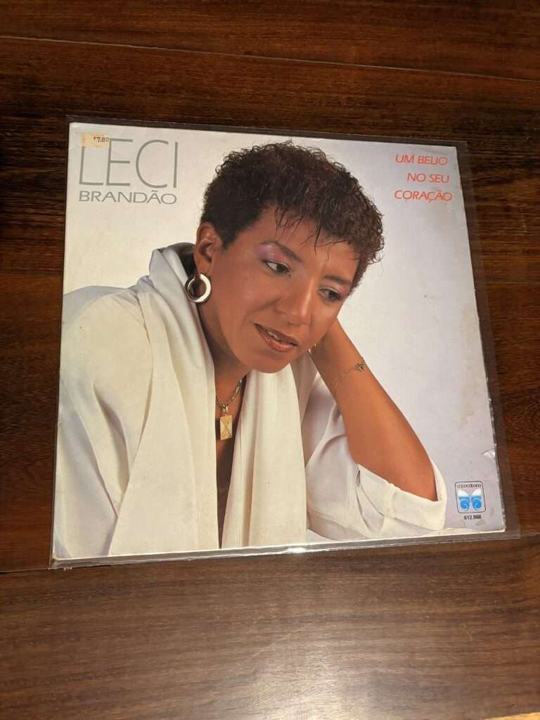 Lp Leci Brandão - Um Beijo no Seu Coração (1988)