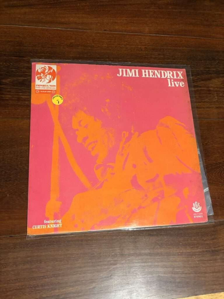 Lp Jimi Hendrix Featuring Curtis Knight - Live (1971)