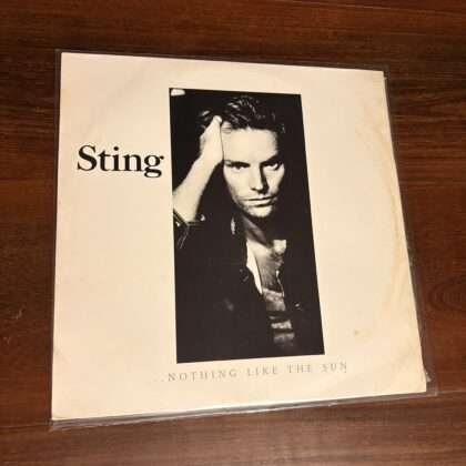 Lp Sting - ... Nothing Like The Sun (1987) Duplo