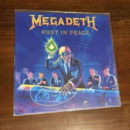 Lp Megadeth - Rust In Peace (1990) Capa Reimpressa