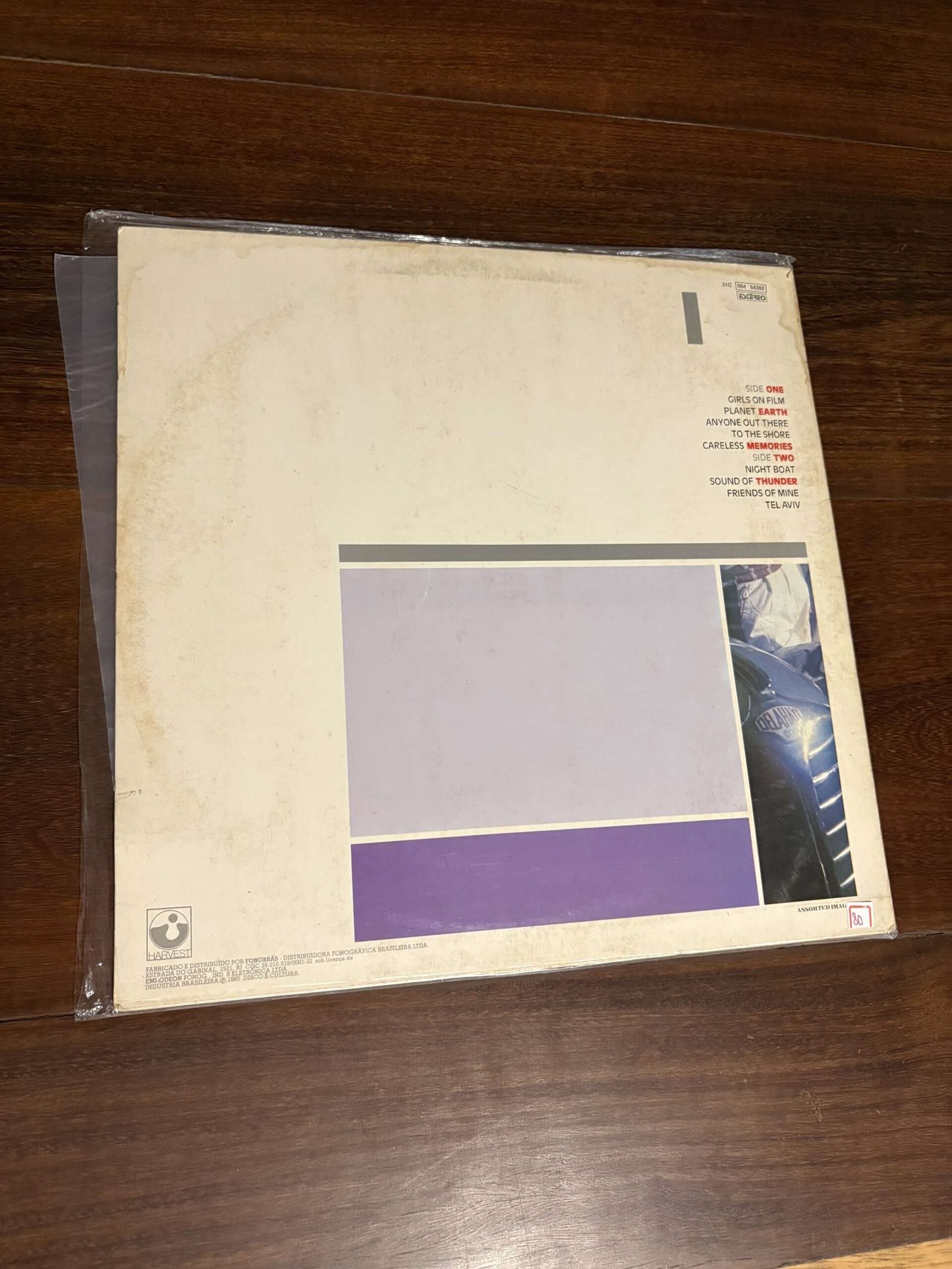 Lp Duran Duran - Duran Duran (1981) - Imagem 2