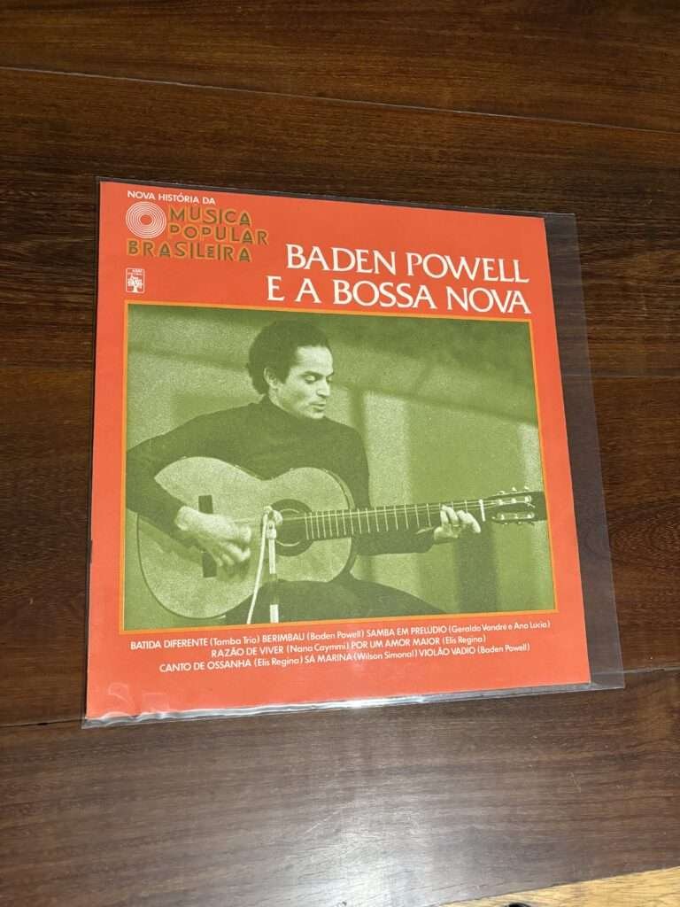 Lp Baden Powell e a Bossa Nova - Nova História da Música Popular Brasileira (1979) 10 polegadas