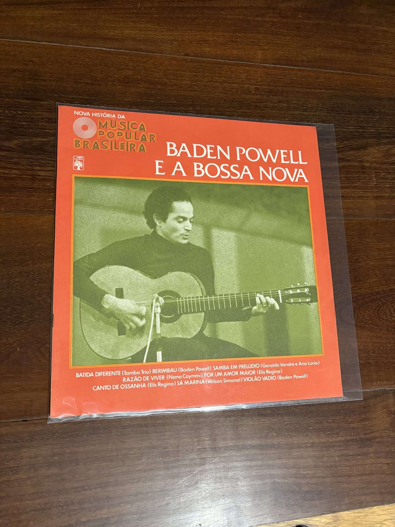 Lp Baden Powell e a Bossa Nova - Nova História da Música Popular Brasileira (1979) 10 polegadas