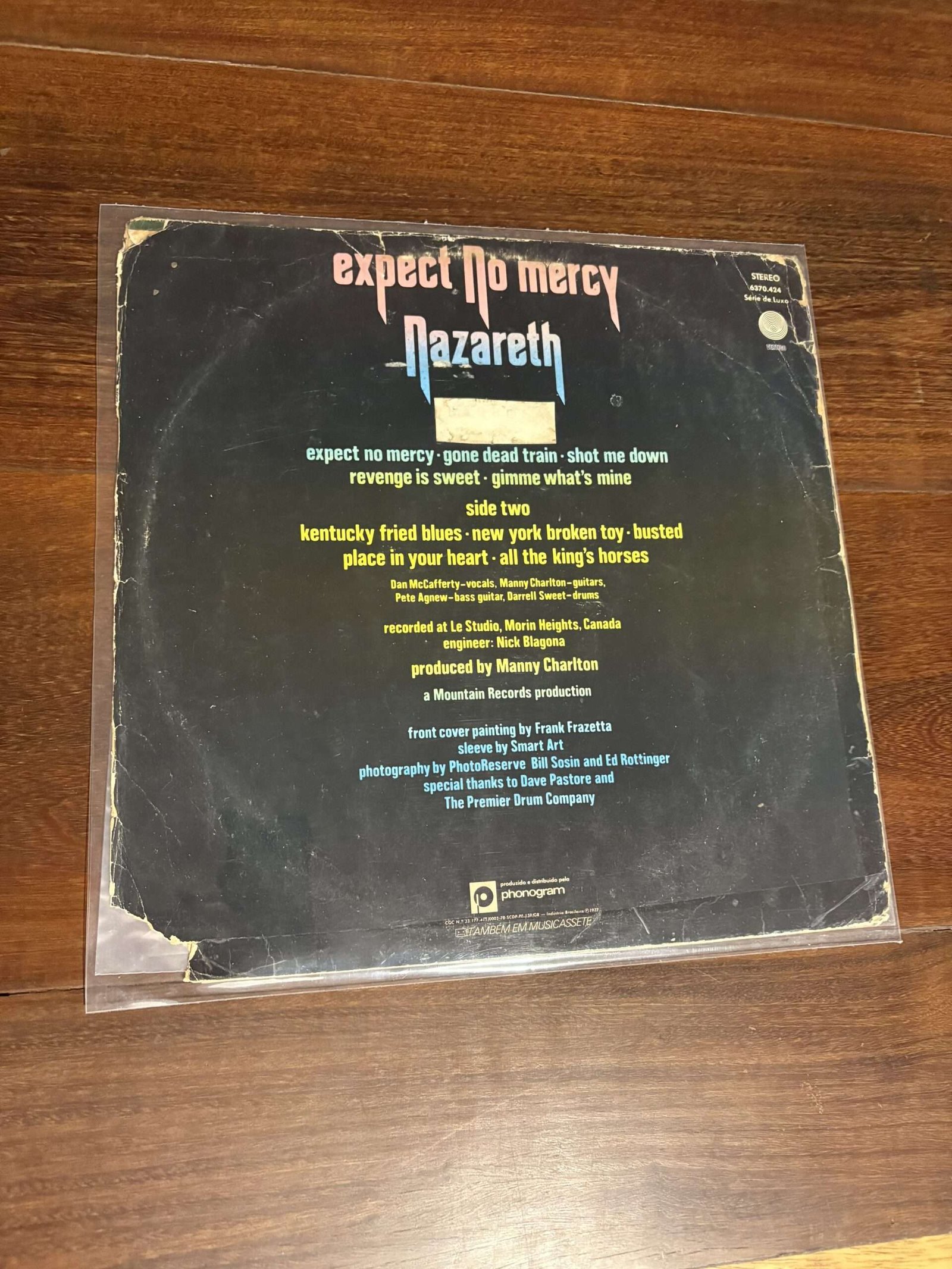 Lp Nazareth - Expect No Mercy (1977) - Imagem 2