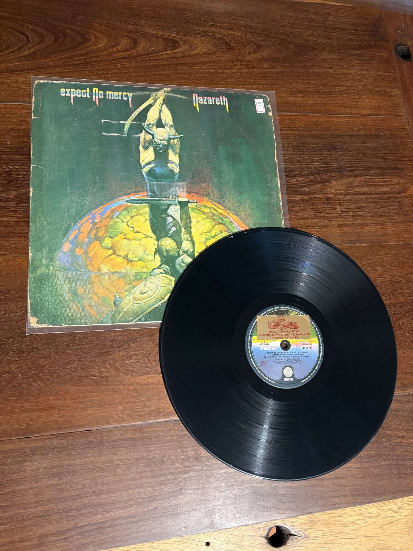 Lp Nazareth - Expect No Mercy (1977) - Imagem 3