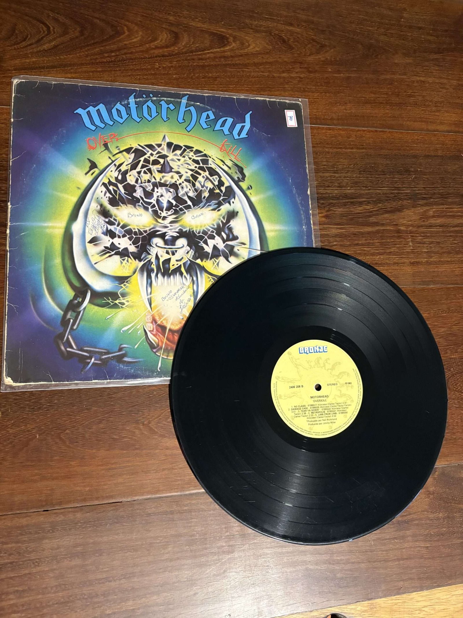 Lp Motörhead - Overkill (1979) - Imagem 3