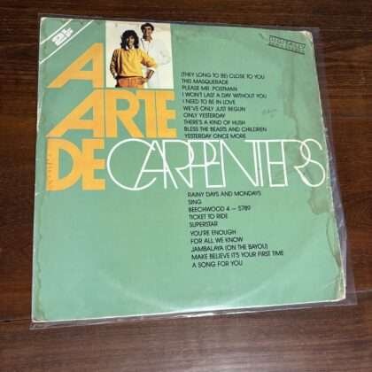Lp Carpenters - A Arte de Carpenters (1987) Duplo
