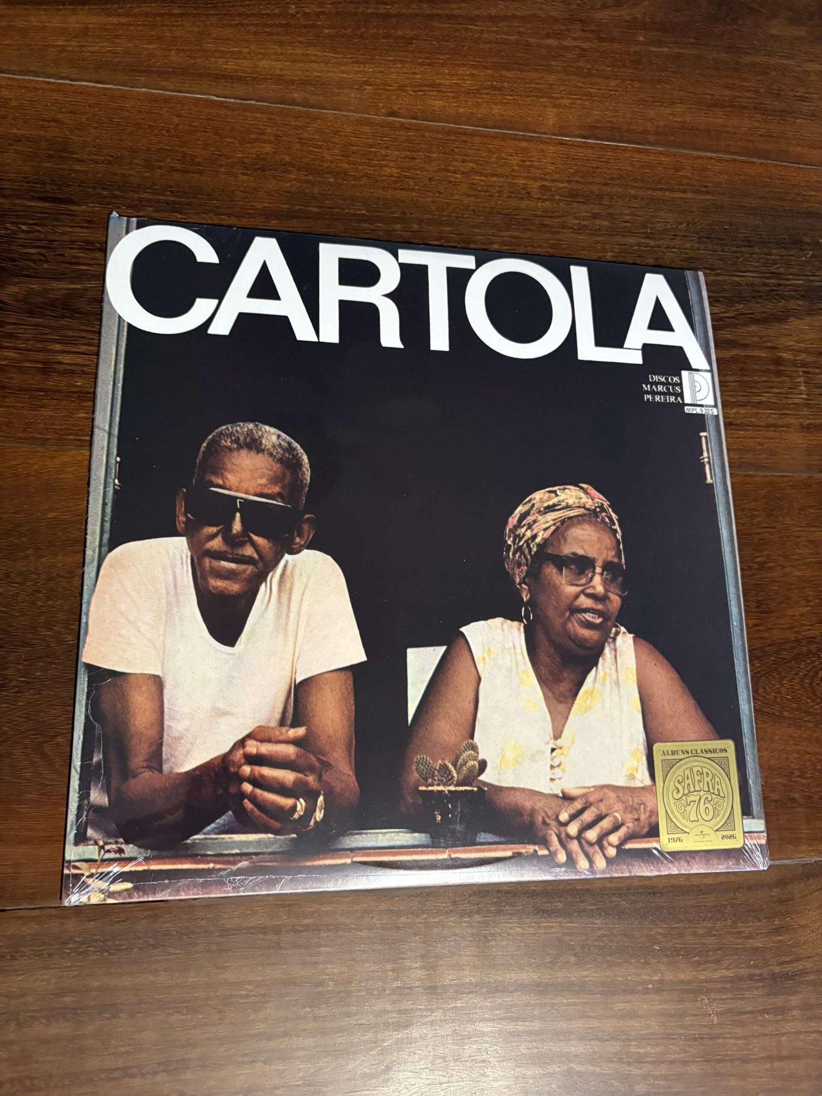 Lp Cartola - Cartola (1976) Lacrado Splatter Verde e Rosa
