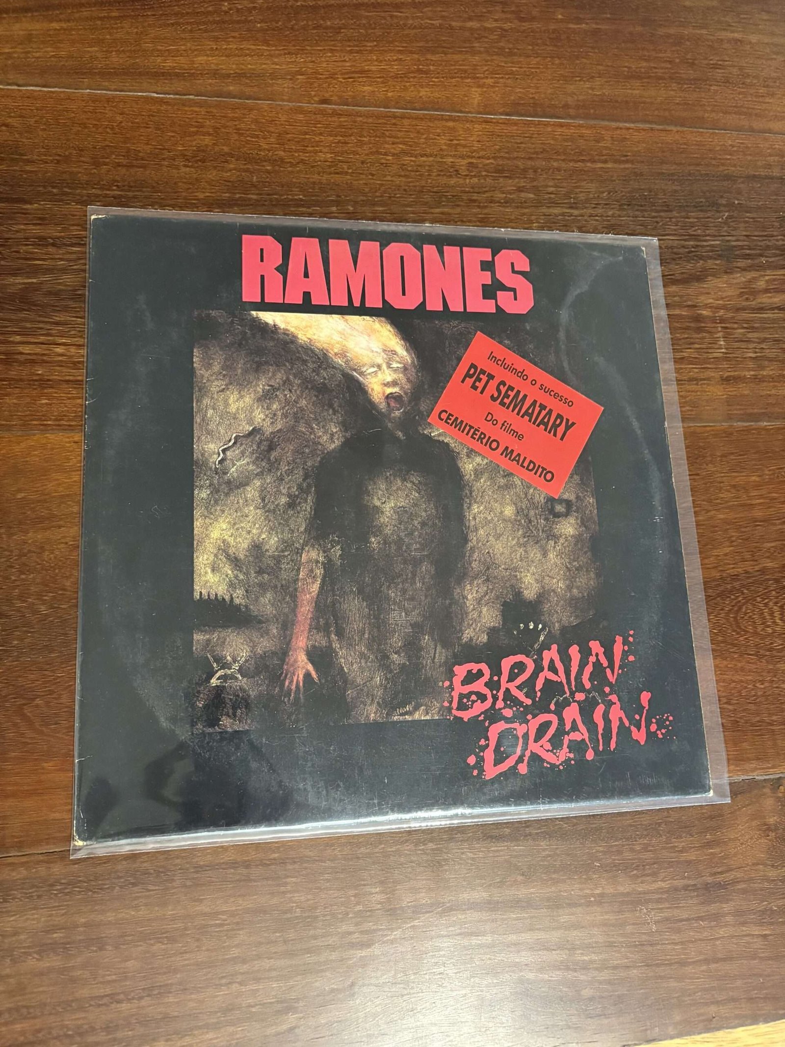 Lp Ramones - Brain Drain (1989)
