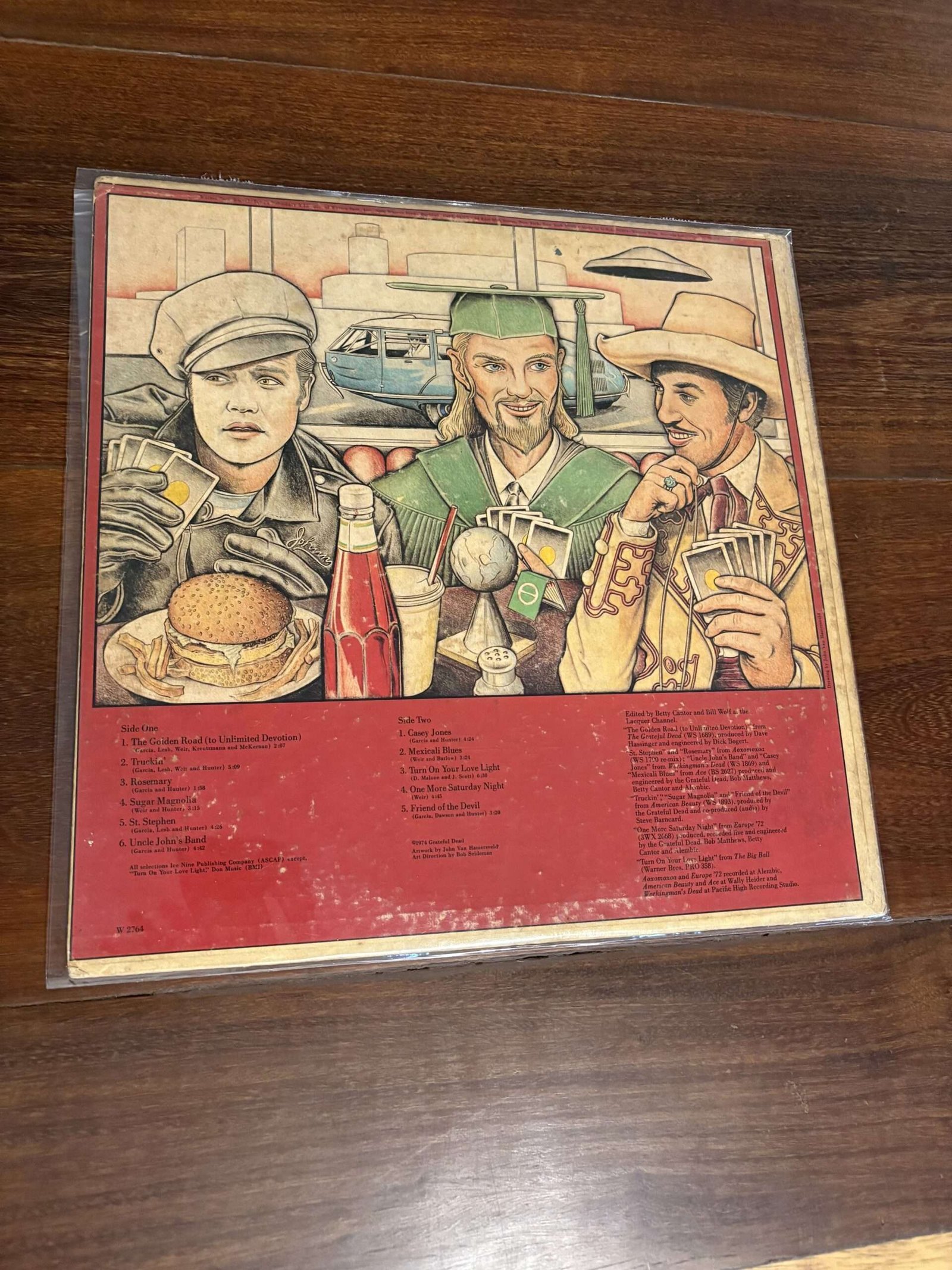 Lp Grateful Dead - Skeletons from the Closet: The Best of (1974) - Imagem 3