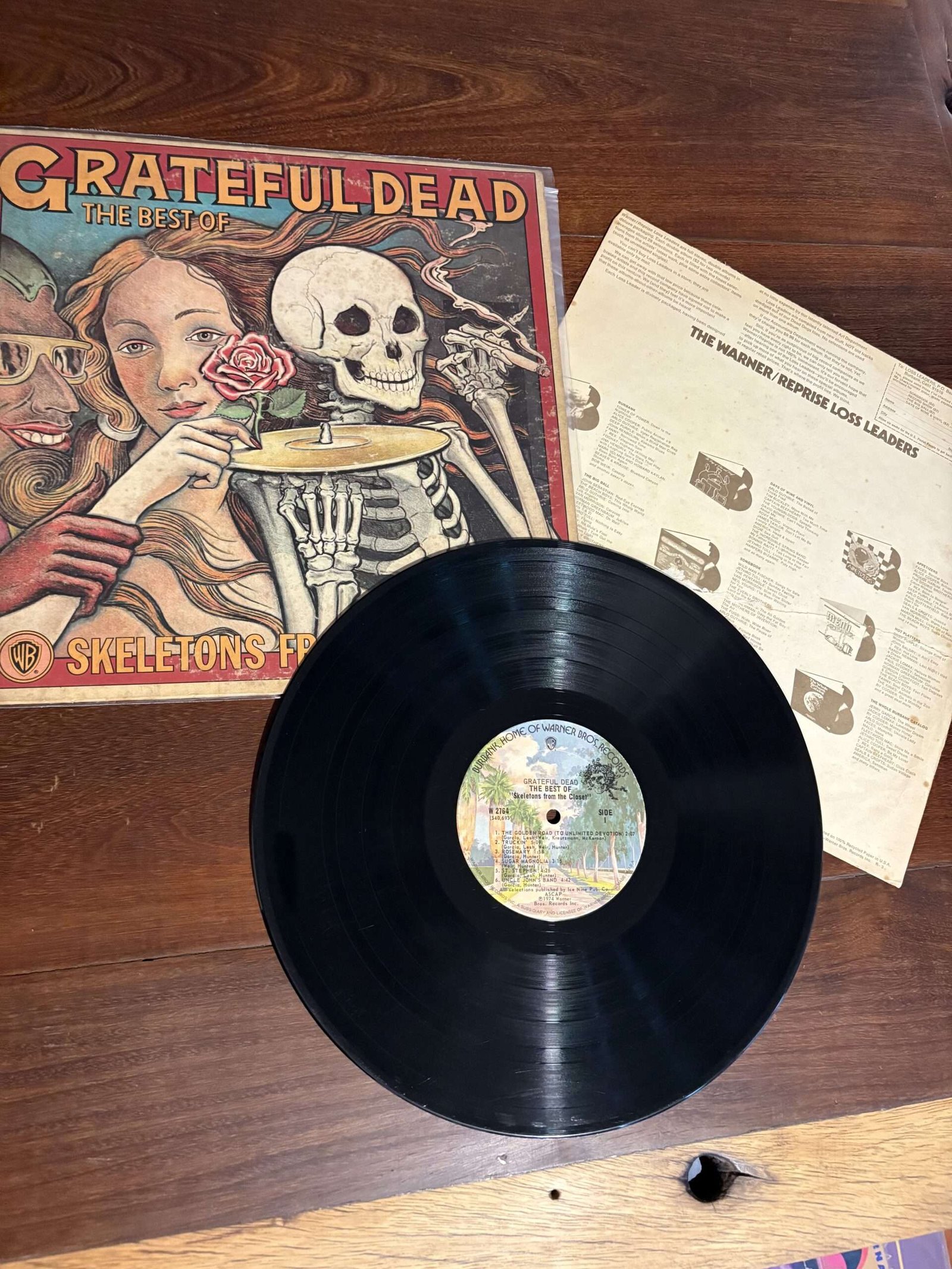 Lp Grateful Dead - Skeletons from the Closet: The Best of (1974) - Imagem 2