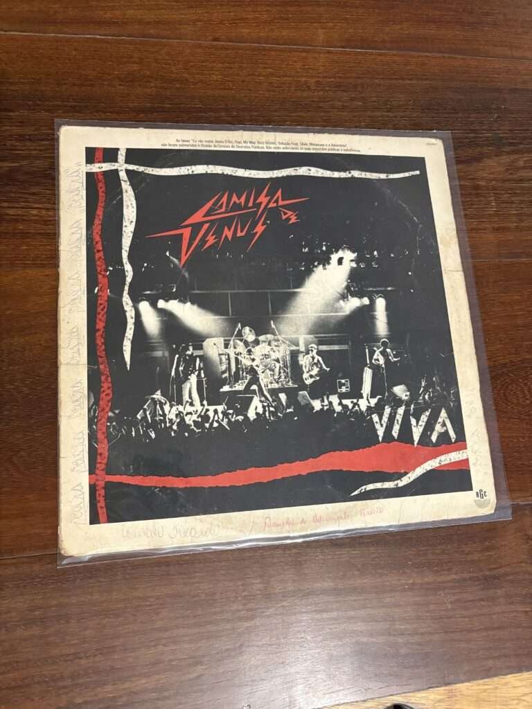 Lp Camisa de Vênus - Viva / Ao Vivo (1986)