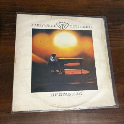 Lp Barry White - I Love to Sing the Song I Sing (1979)