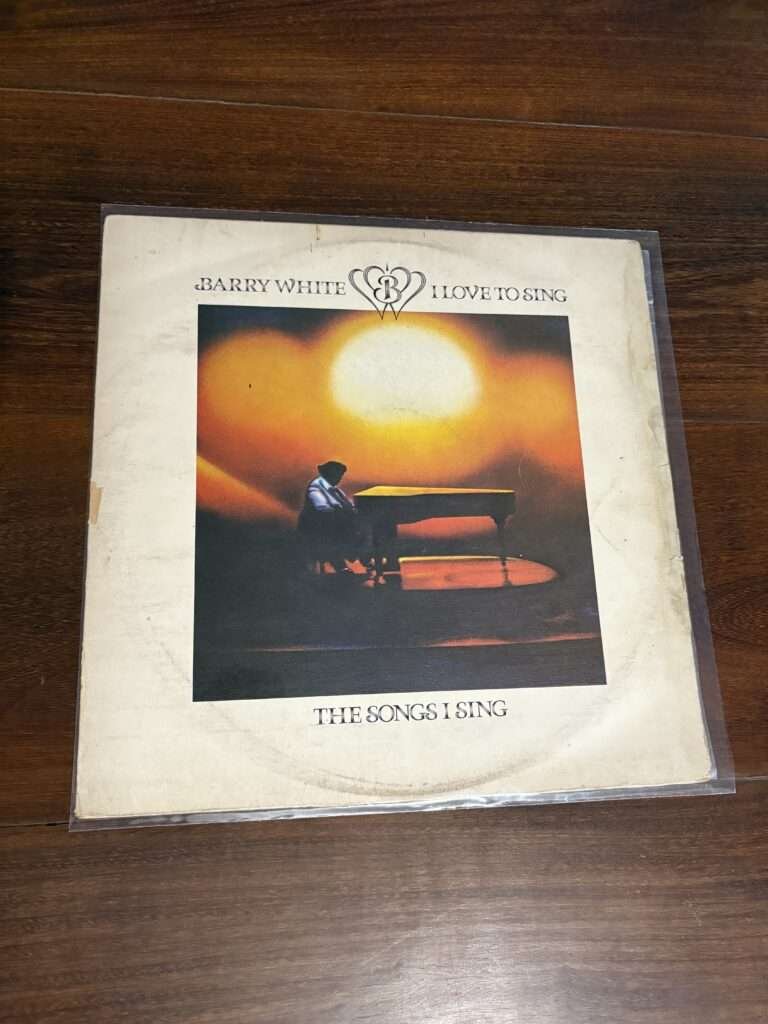 Lp Barry White - I Love to Sing the Song I Sing (1979)