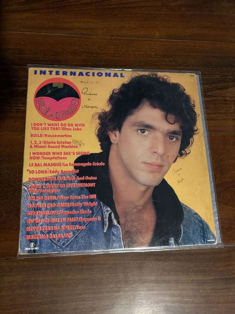 Lp Novela Bebê a Bordo - Internacional (1988)