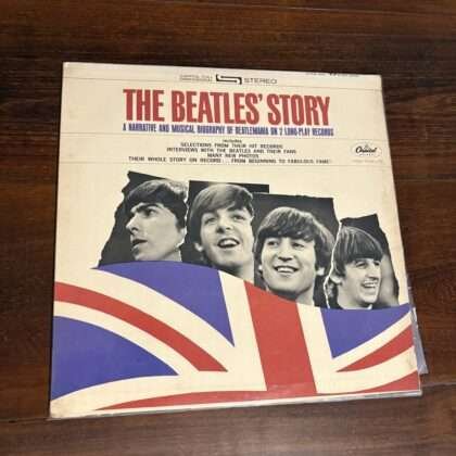 Lp The Beatles - The Beatles Story (1964) Duplo História contada em Inglês